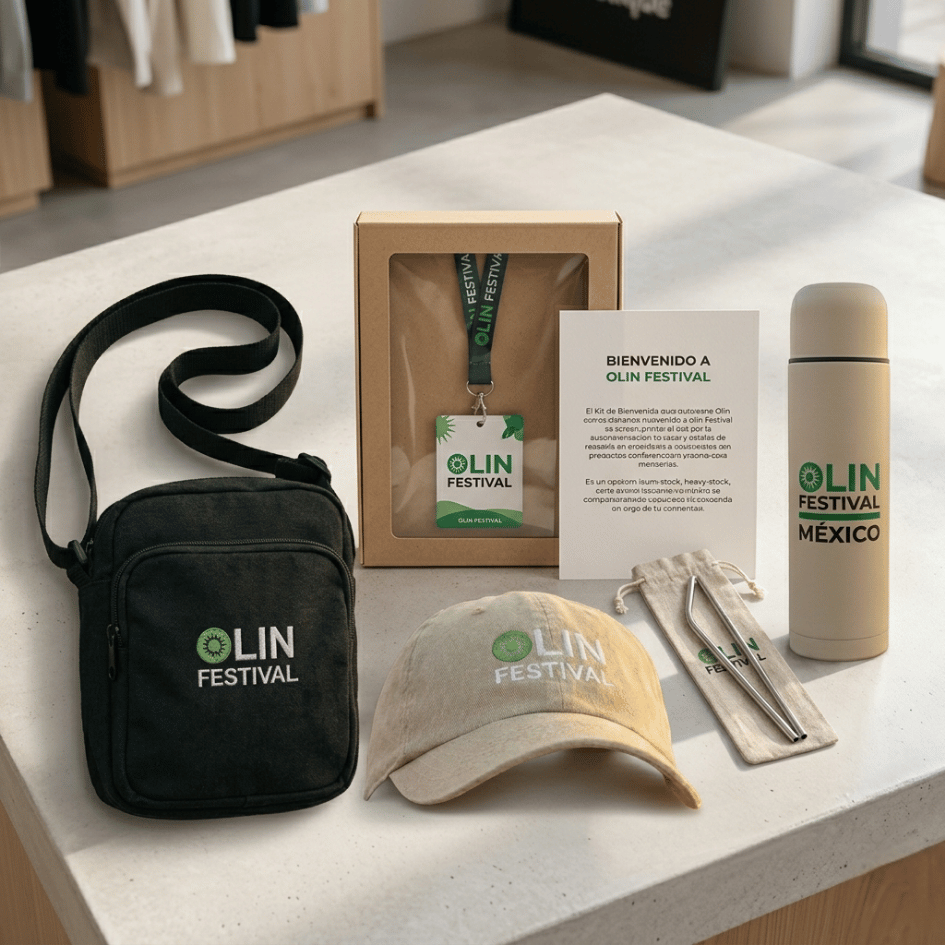 KIT DE BIENVENIDA OLIN FESTIVAL ED.01