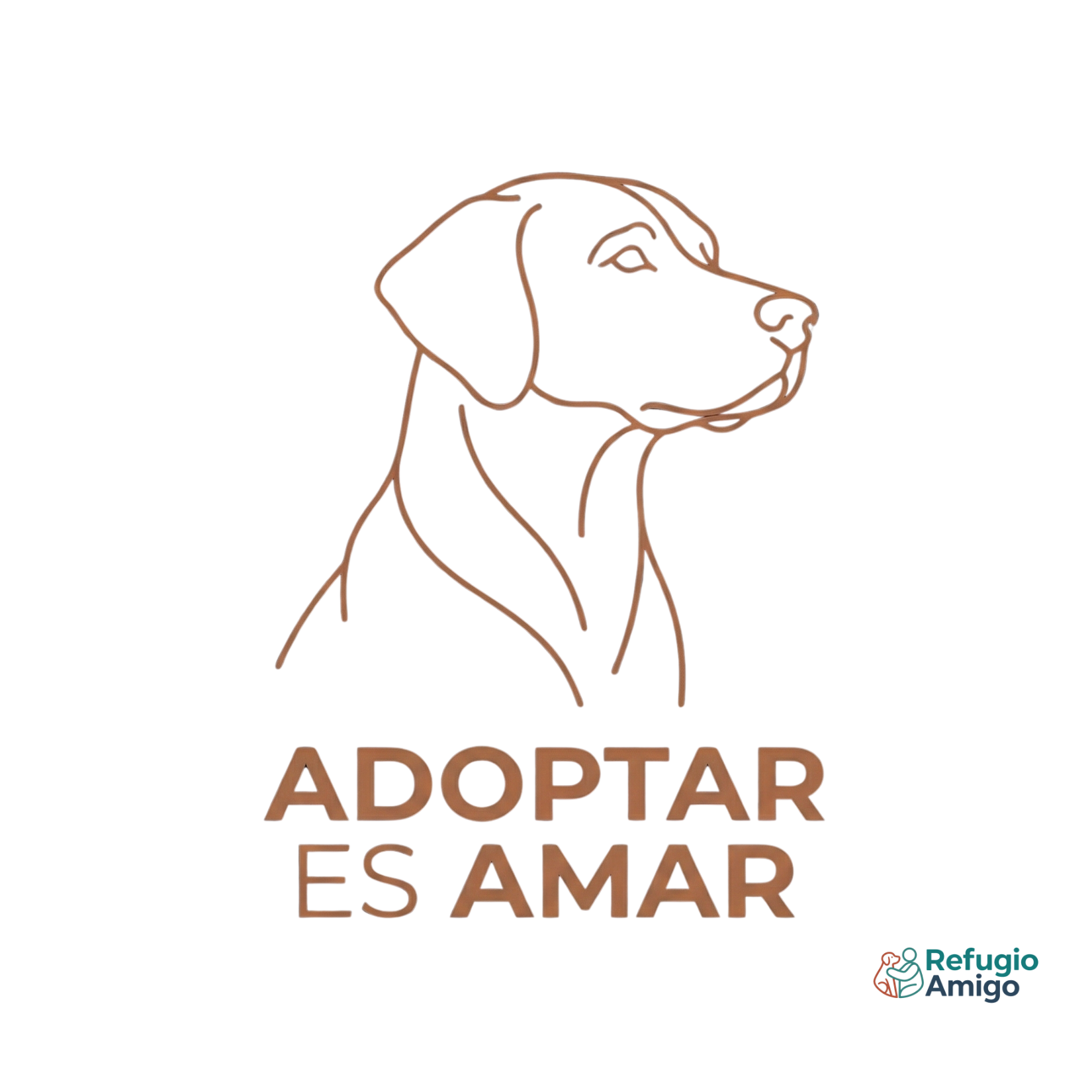 Poster Digital – Adoptar es Amar