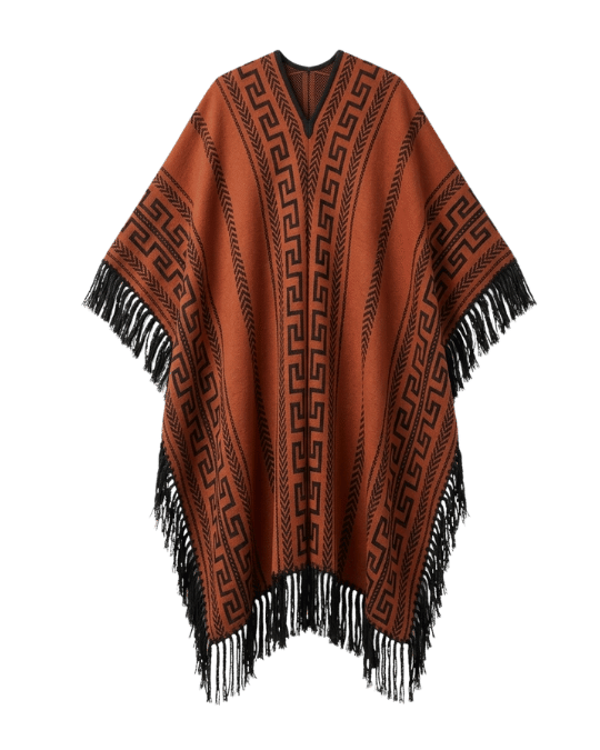 Poncho de gala