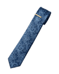 Corbata estampado paisley detallado