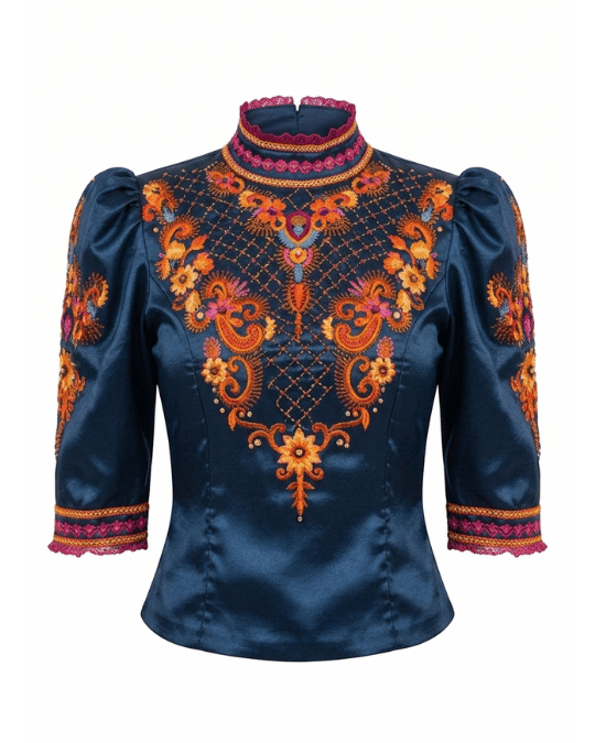 Blusa de Gala Bordada