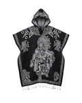 Poncho Mexicano de Gala con Capucha