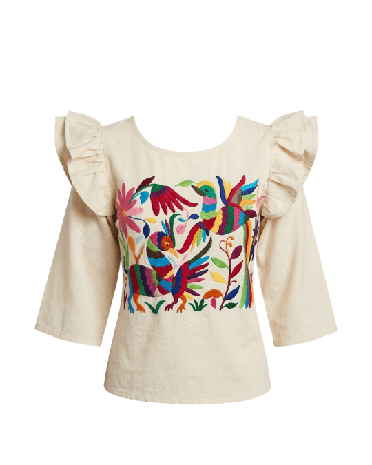 Blusa Bordada